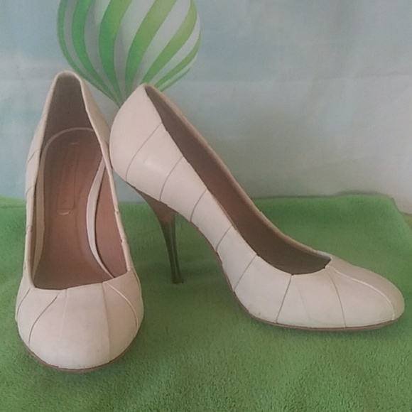 BCBGMaxAzria Shoes - BCBG Max Azria white heels